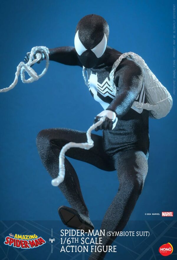 MARVEL – Figurine 1/6 Spider-Man (Costume Symbiote) 30 cm – Image 6