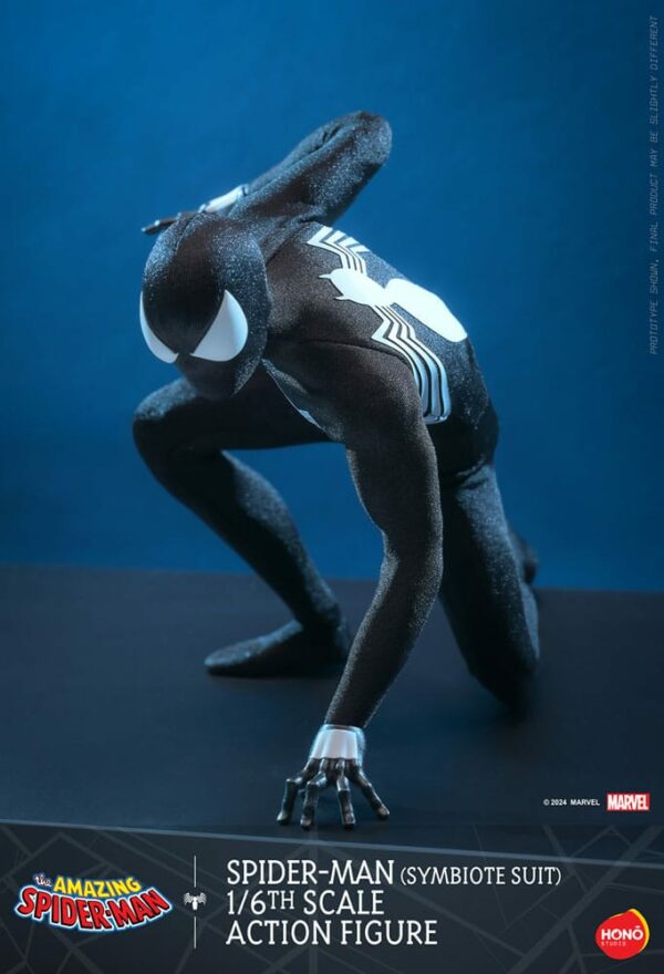 MARVEL – Figurine 1/6 Spider-Man (Costume Symbiote) 30 cm – Image 7