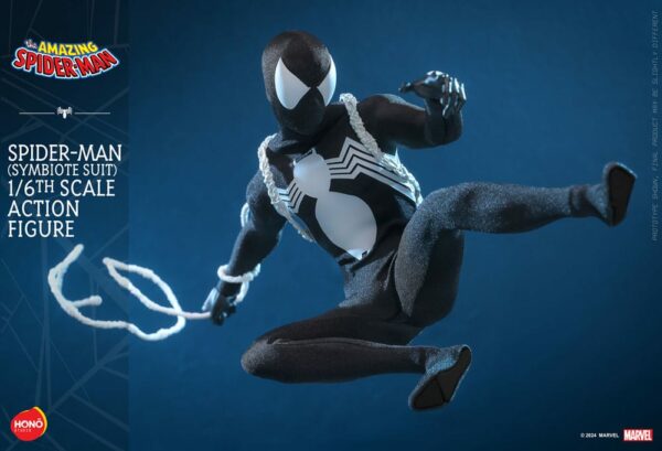 MARVEL – Figurine 1/6 Spider-Man (Costume Symbiote) 30 cm – Image 8