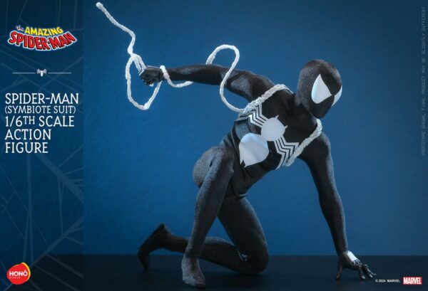 MARVEL – Figurine 1/6 Spider-Man (Costume Symbiote) 30 cm – Image 9