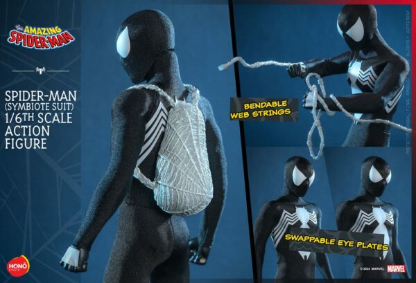 MARVEL – Figurine 1/6 Spider-Man (Costume Symbiote) 30 cm – Image 15