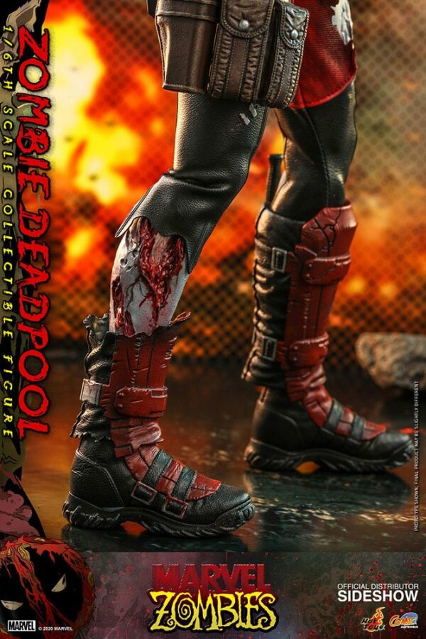 MARVEL – Figurine 1/6 Comic Masterpiece Zombie Deadpool 31 cm – Image 11