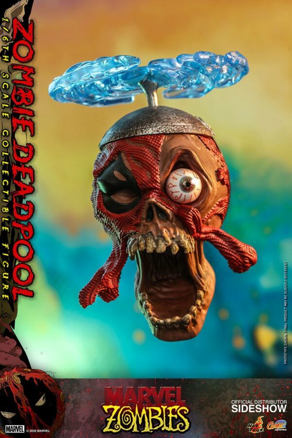 MARVEL – Figurine 1/6 Comic Masterpiece Zombie Deadpool 31 cm – Image 12