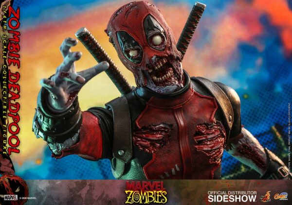 MARVEL – Figurine 1/6 Comic Masterpiece Zombie Deadpool 31 cm – Image 15