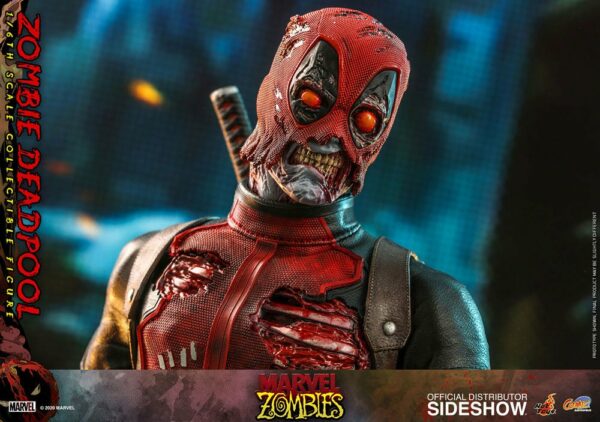 MARVEL – Figurine 1/6 Comic Masterpiece Zombie Deadpool 31 cm – Image 17