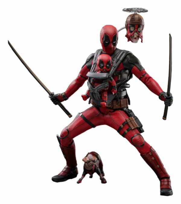 MARVEL – Figurine 1/6 Movie Masterpiece Deadpool (Deadpool & Wolverine) 31 cm – Image 27