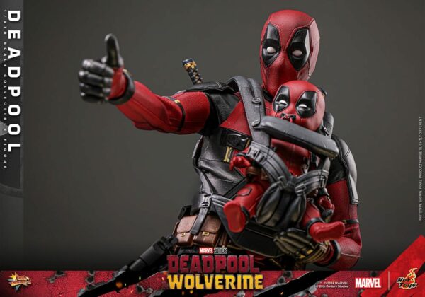 MARVEL – Figurine 1/6 Movie Masterpiece Deadpool (Deadpool & Wolverine) 31 cm – Image 4