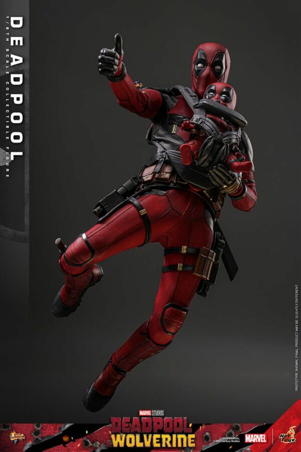 MARVEL – Figurine 1/6 Movie Masterpiece Deadpool (Deadpool & Wolverine) 31 cm – Image 8