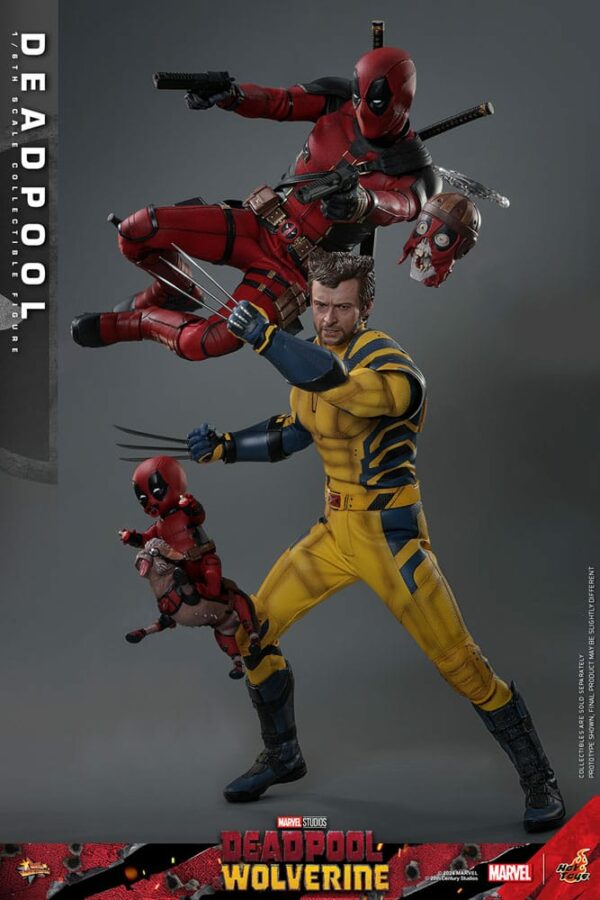 MARVEL – Figurine 1/6 Movie Masterpiece Deadpool (Deadpool & Wolverine) 31 cm – Image 9