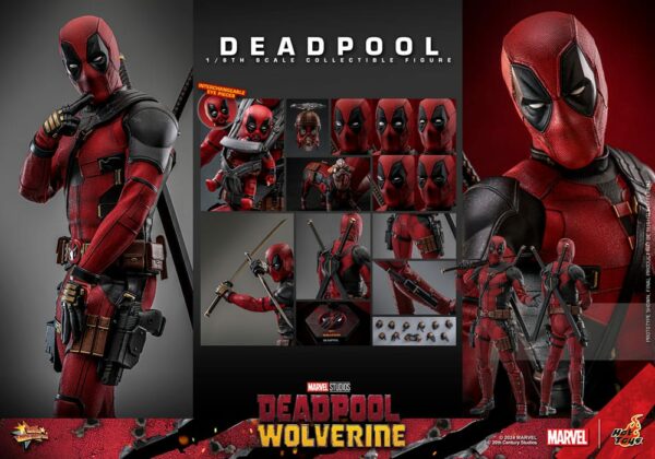 MARVEL – Figurine 1/6 Movie Masterpiece Deadpool (Deadpool & Wolverine) 31 cm – Image 11