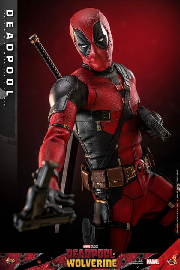 MARVEL – Figurine 1/6 Movie Masterpiece Deadpool (Deadpool & Wolverine) 31 cm – Image 24