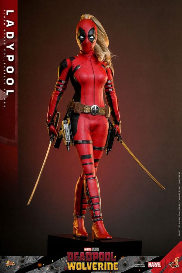 MARVEL – Figurine 1/6 Movie Masterpiece Ladypool (Deadpool & Wolverine) 30 cm – Image 17