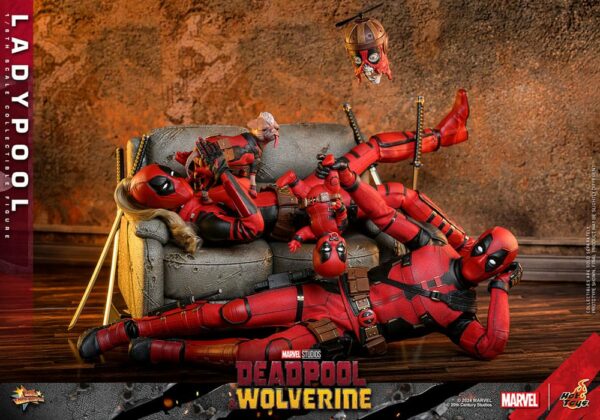MARVEL – Figurine 1/6 Movie Masterpiece Ladypool (Deadpool & Wolverine) 30 cm – Image 25