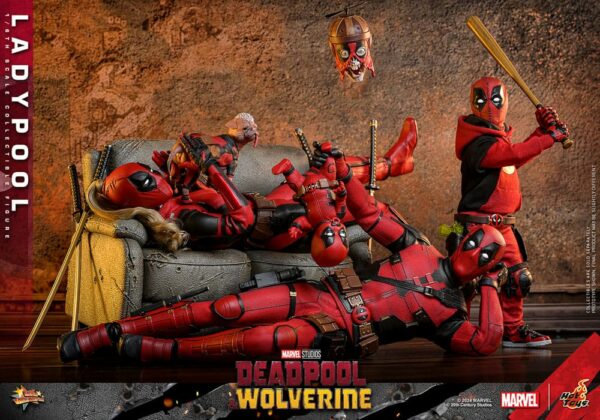 MARVEL – Figurine 1/6 Movie Masterpiece Ladypool (Deadpool & Wolverine) 30 cm – Image 26