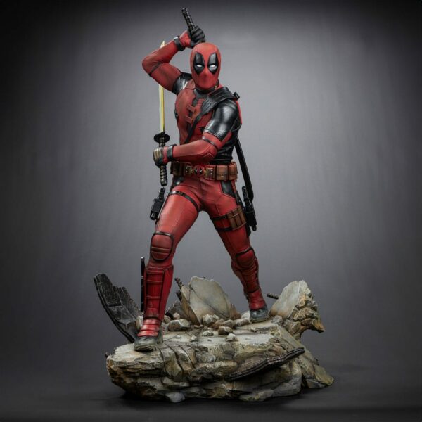 MARVEL – Statuette 1/4 Legacy Replica Deadpool (Deadpool & Wolverine) 58 cm – Image 8