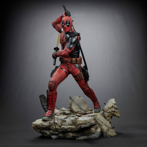 MARVEL – Statuette 1/4 Legacy Replica Deadpool (Deadpool & Wolverine) 58 cm – Image 9