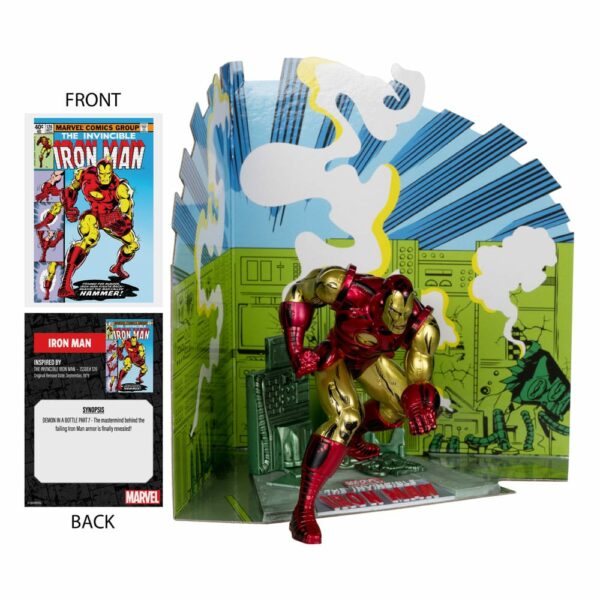 MARVEL – Statuette 1/10 The Invincible Iron Man #126 11 cm – Image 3