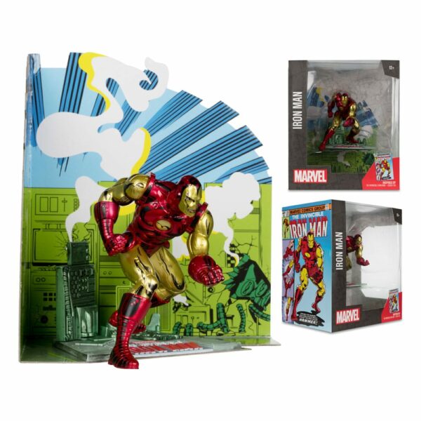 MARVEL – Statuette 1/10 The Invincible Iron Man #126 11 cm – Image 4