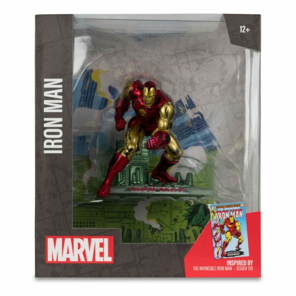 MARVEL – Statuette 1/10 The Invincible Iron Man #126 11 cm – Image 6