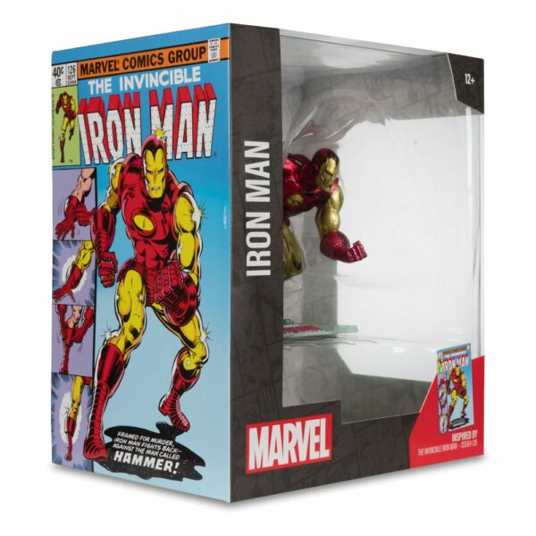 MARVEL – Statuette 1/10 The Invincible Iron Man #126 11 cm – Image 7
