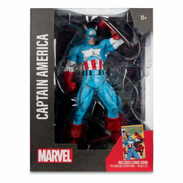 MARVEL – Statuette 1/6 Captain America Marvel Comics #323 28 cm – Image 8