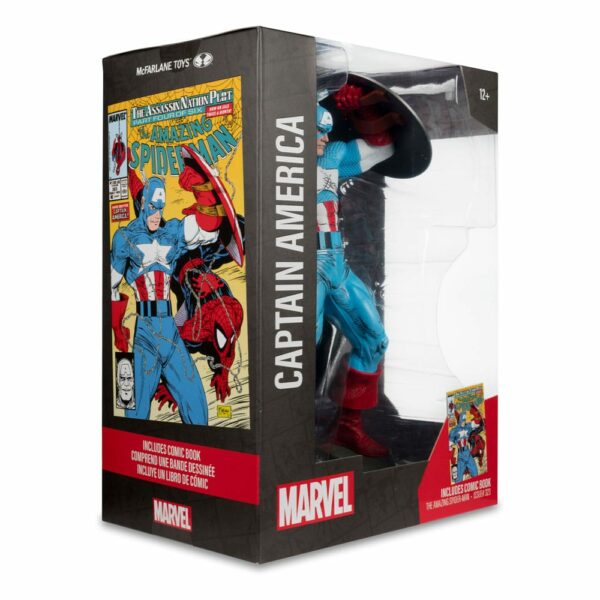 MARVEL – Statuette 1/6 Captain America Marvel Comics #323 28 cm – Image 9