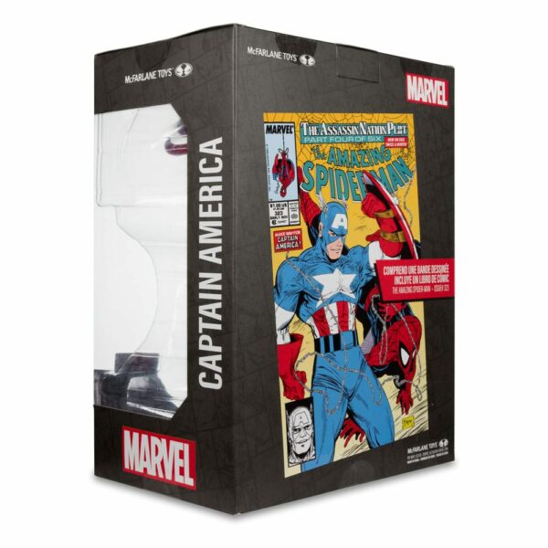 MARVEL – Statuette 1/6 Captain America Marvel Comics #323 28 cm – Image 10