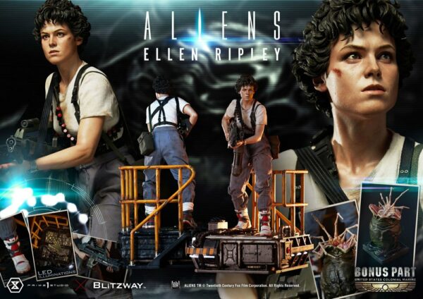 ALIEN - Statuette 1/4 Premium Masterline Ellen Ripley Bonus Version (Aliens) 56 cm – Image 3