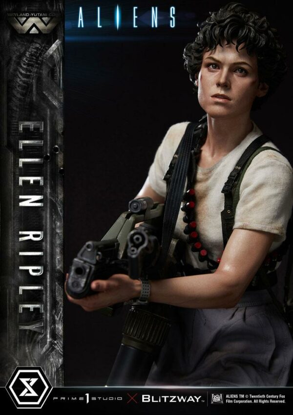 ALIEN - Statuette 1/4 Premium Masterline Ellen Ripley Bonus Version (Aliens) 56 cm – Image 8