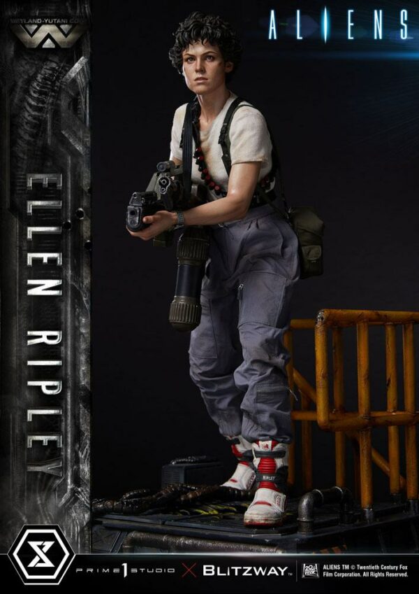 ALIEN - Statuette 1/4 Premium Masterline Ellen Ripley Bonus Version (Aliens) 56 cm – Image 10