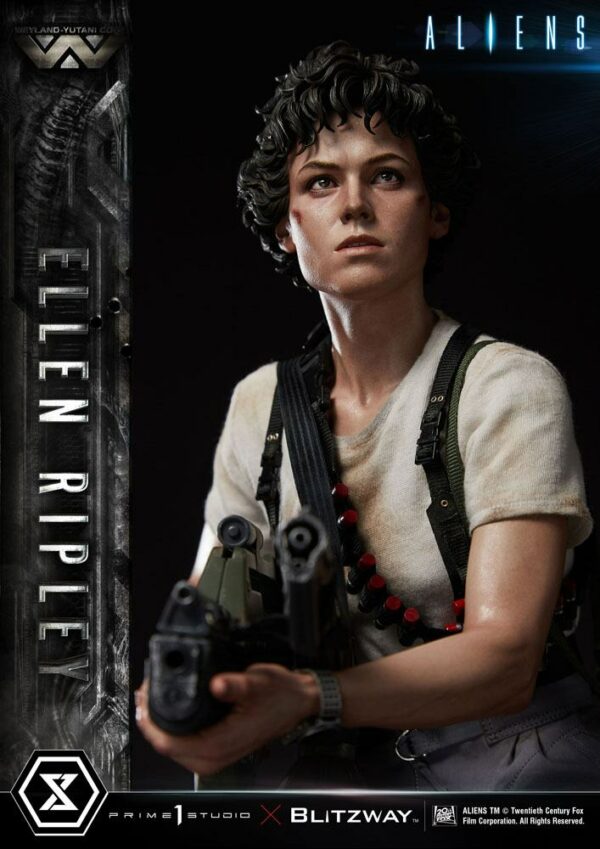 ALIEN - Statuette 1/4 Premium Masterline Ellen Ripley Bonus Version (Aliens) 56 cm – Image 12