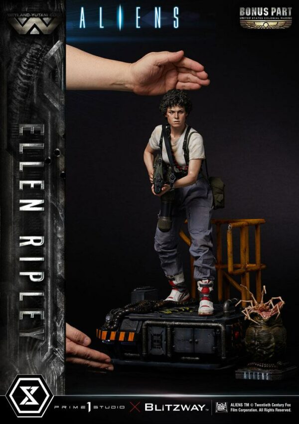 ALIEN - Statuette 1/4 Premium Masterline Ellen Ripley Bonus Version (Aliens) 56 cm – Image 27