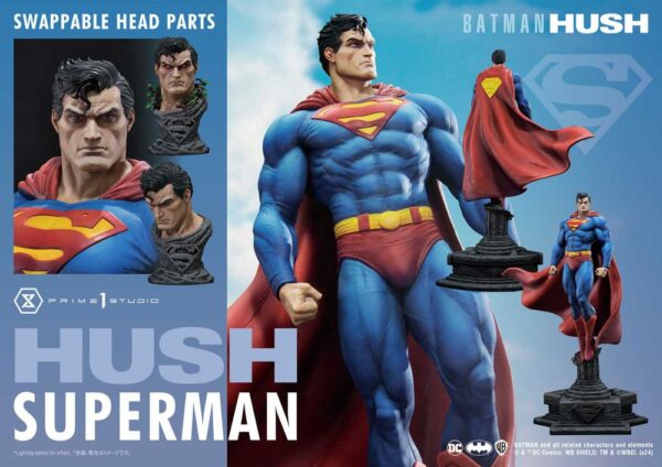 DC COMICS – Statuette 1/4 Ultimate Premium Masterline Series Superman (Batman: Hush) Bonus Version 77 cm – Image 14