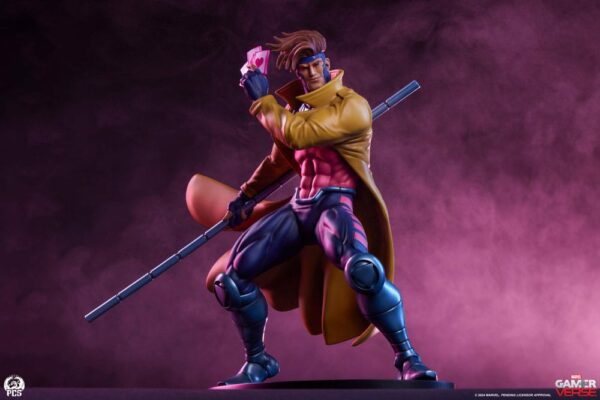 MARVEL – Statuette 1/10 Gambit Classic Gamerverse (Player 2 Edition) 17 cm – Image 2