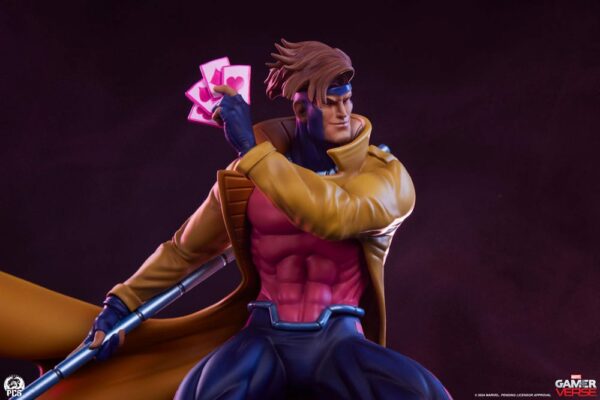 MARVEL – Statuette 1/10 Gambit Classic Gamerverse (Player 2 Edition) 17 cm – Image 4