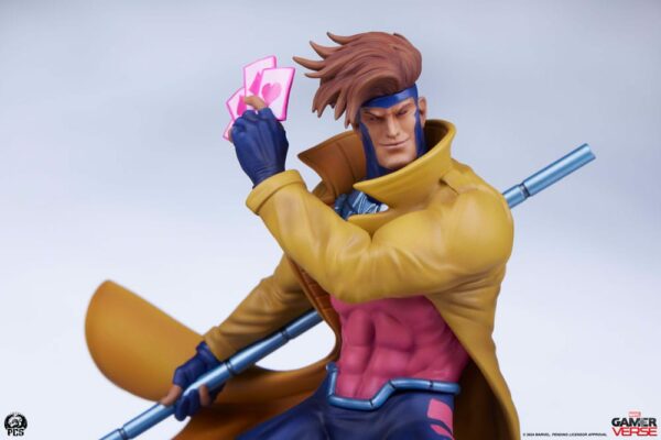 MARVEL – Statuette 1/10 Gambit Classic Gamerverse (Player 2 Edition) 17 cm – Image 9