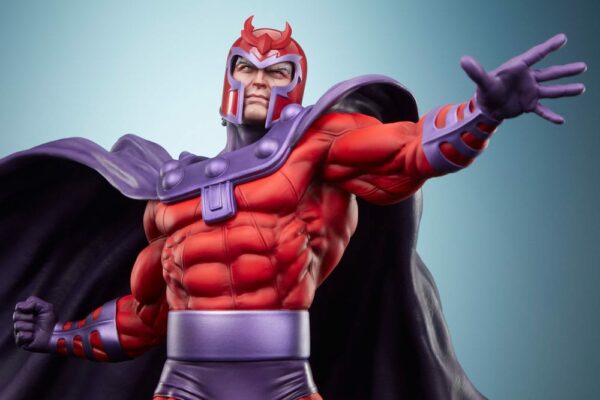MARVEL – Statuette Premium Format Magneto: Master of Magnetism 64 cm – Image 12