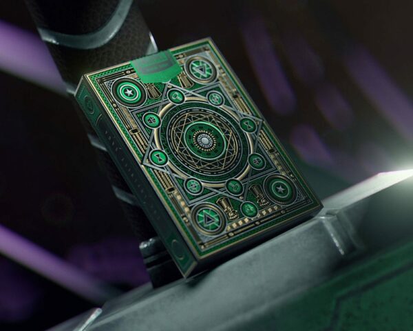 MARVEL - Cartes à jouer Avengers (Version Verte) – Image 3