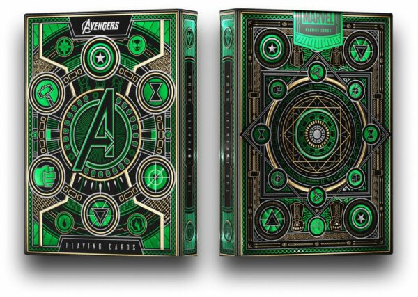 MARVEL - Cartes à jouer Avengers (Version Verte) – Image 6