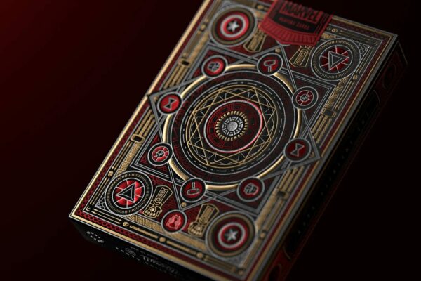 MARVEL - Jeu de Cartes à jouer Avengers (Version Rouge) – Image 3