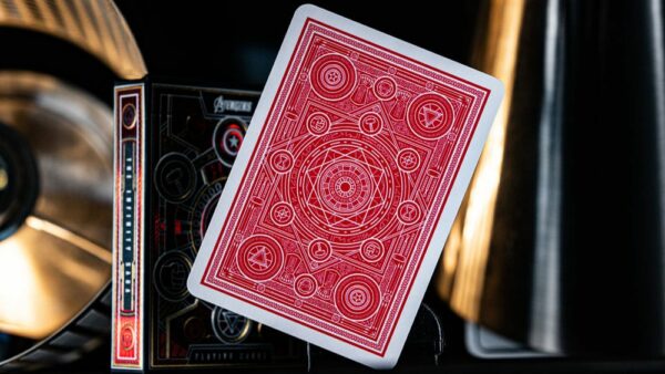 MARVEL - Jeu de Cartes à jouer Avengers (Version Rouge) – Image 13