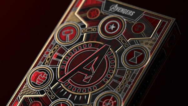 MARVEL - Jeu de Cartes à jouer Avengers (Version Rouge) – Image 16