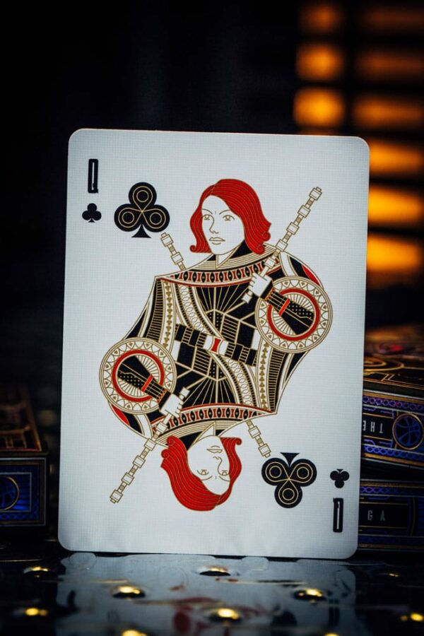 MARVEL – Jeu de Cartes à jouer Avengers (Version Bleue) – Image 7