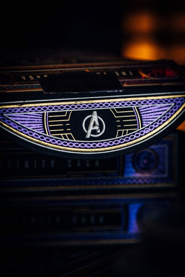 MARVEL – Jeu de Cartes à jouer Avengers (Version Bleue) – Image 13