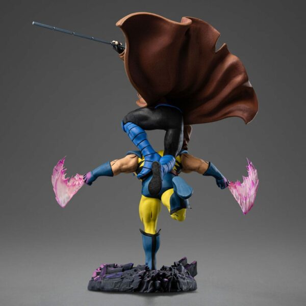 MARVEL – Statuette 1/10 Deluxe Art Scale X-Men ’97 Gambit & Wolverine 29 cm – Image 4