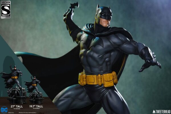 DC COMICS – Statuette 1/4 Batman (Black and Gray Edition) 66 cm – Image 2