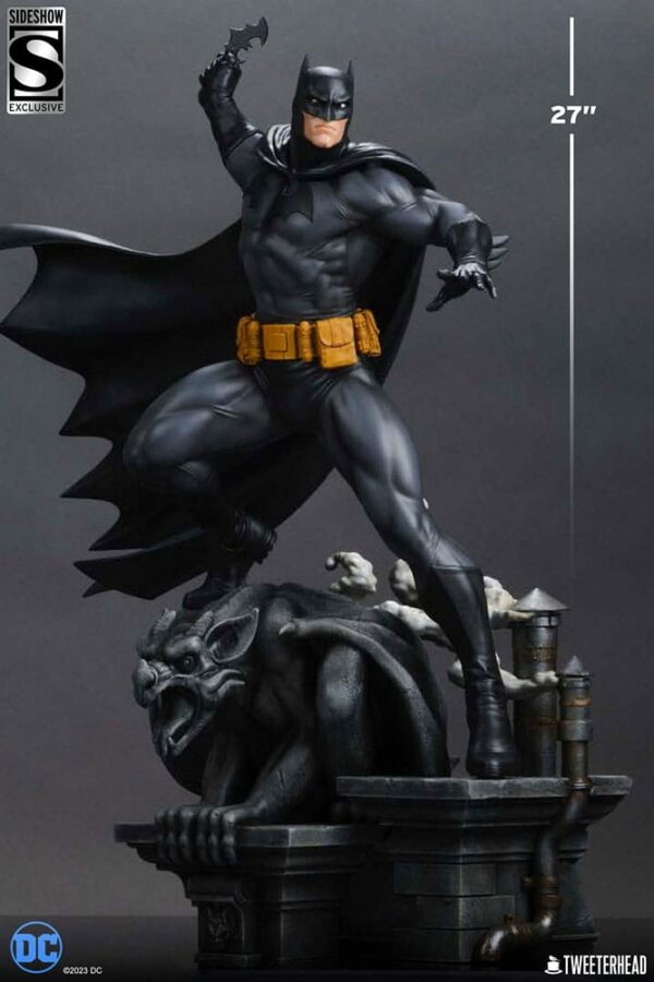 DC COMICS – Statuette 1/4 Batman (Black and Gray Edition) 66 cm – Image 6
