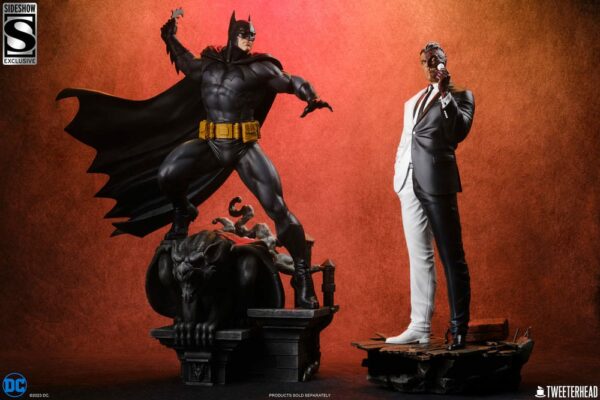 DC COMICS – Statuette 1/4 Batman (Black and Gray Edition) 66 cm – Image 10