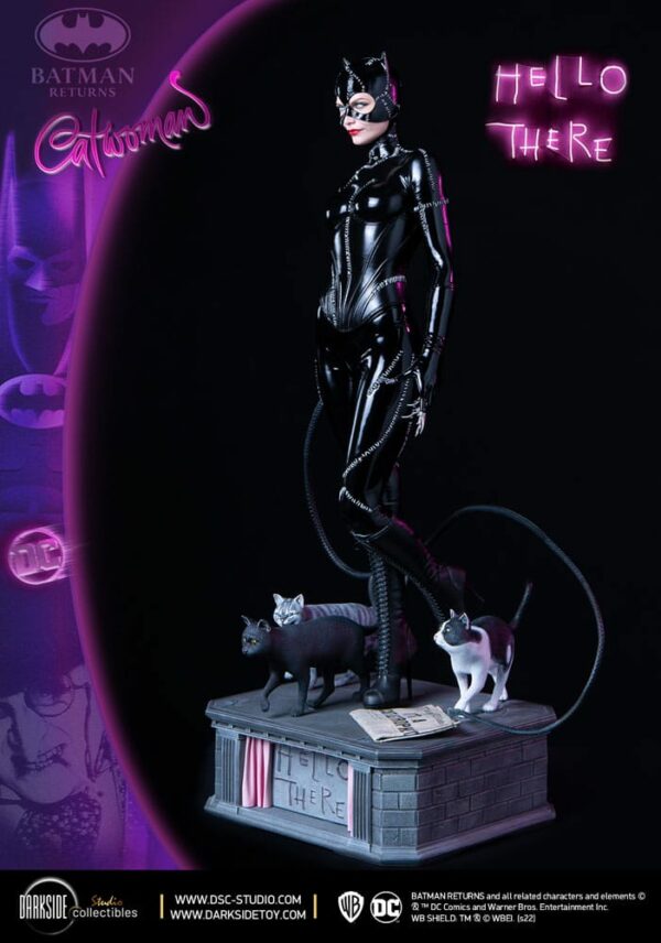 DC COMICS – Statuette 1/3 QS Series Catwoman Edition 30ème Anniversaire 72 cm – Image 7