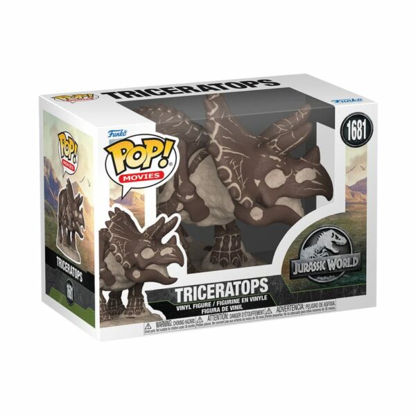 Triceratops Fossile – Figurine Jurassic Park Funko POP! Movies n°1681 – Image 2